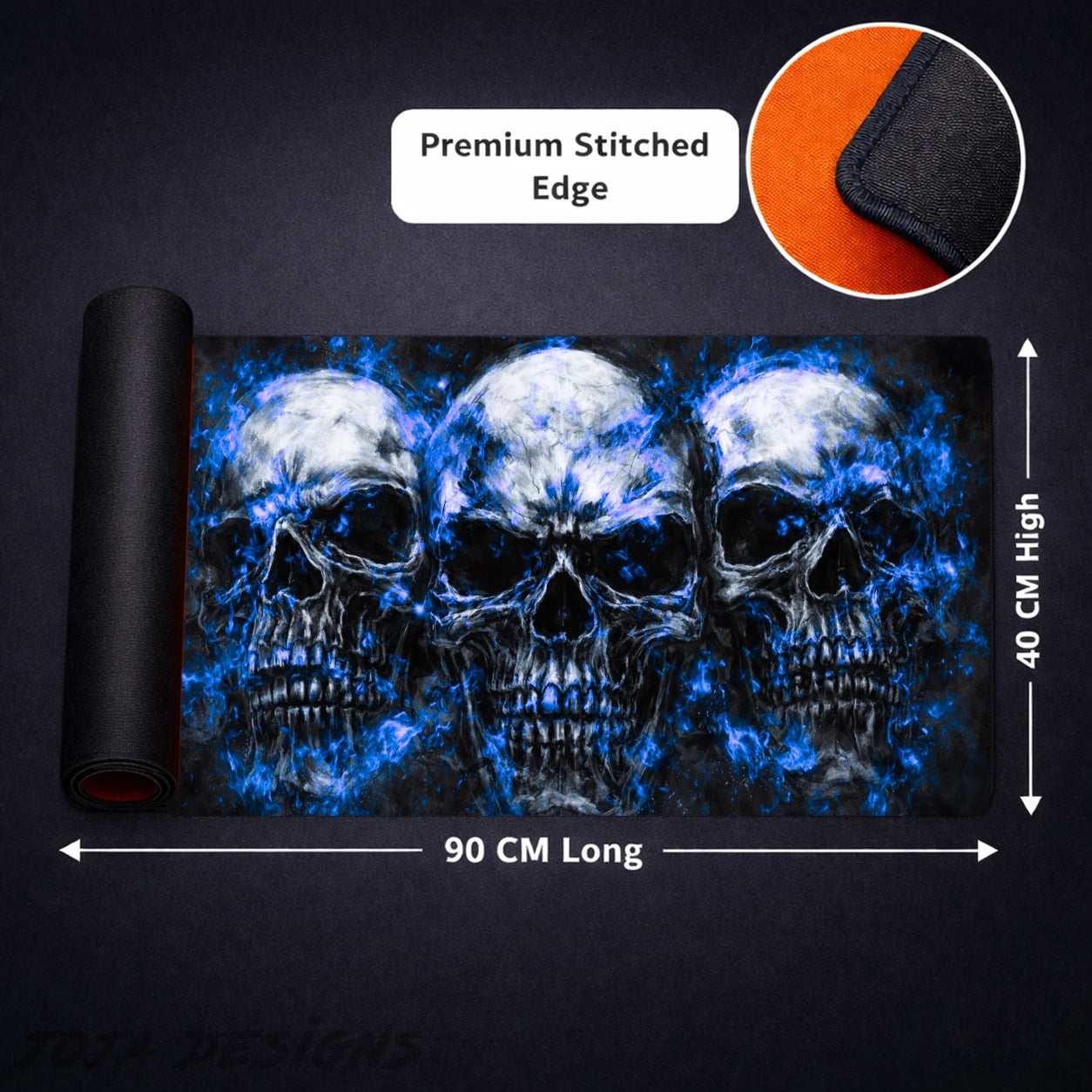 Blue Skull Art Product Details