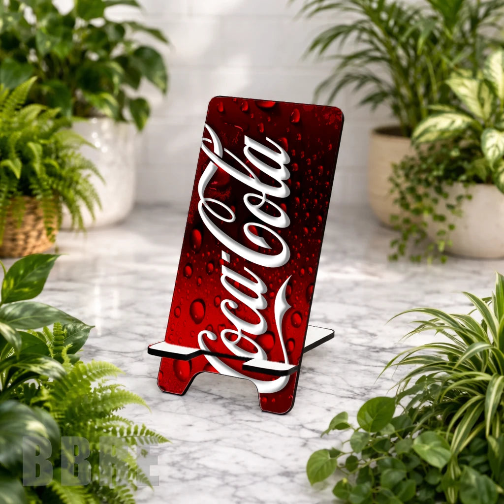 Coca Cola Sublimation Phone Stand