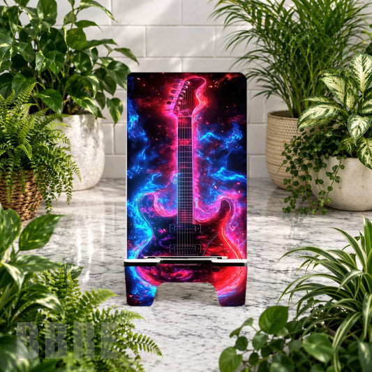 Electric Guitar Sublimation Phone Stand