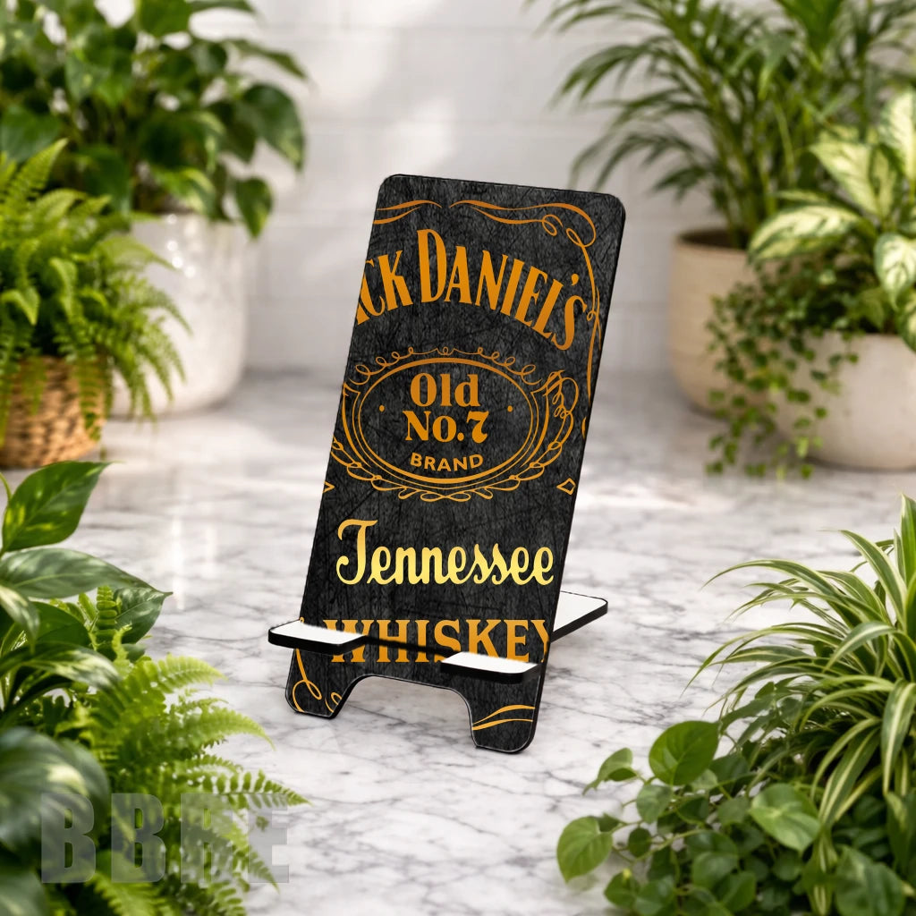 Jack Daniel's Sign Sublimation Phone Stand