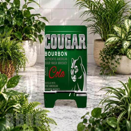 Cougar Bourbon Sublimation Phone Stand