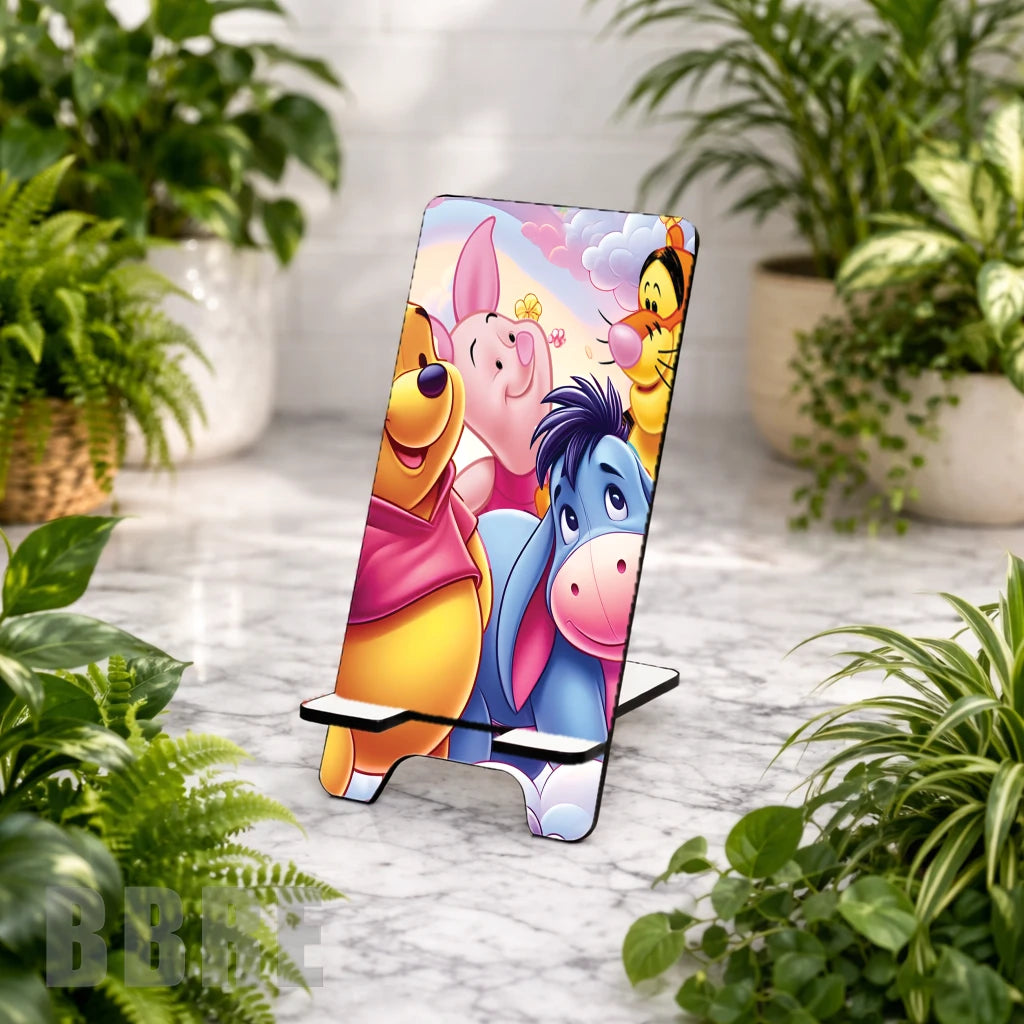 Winnie Friends Sublimation Phone Stand