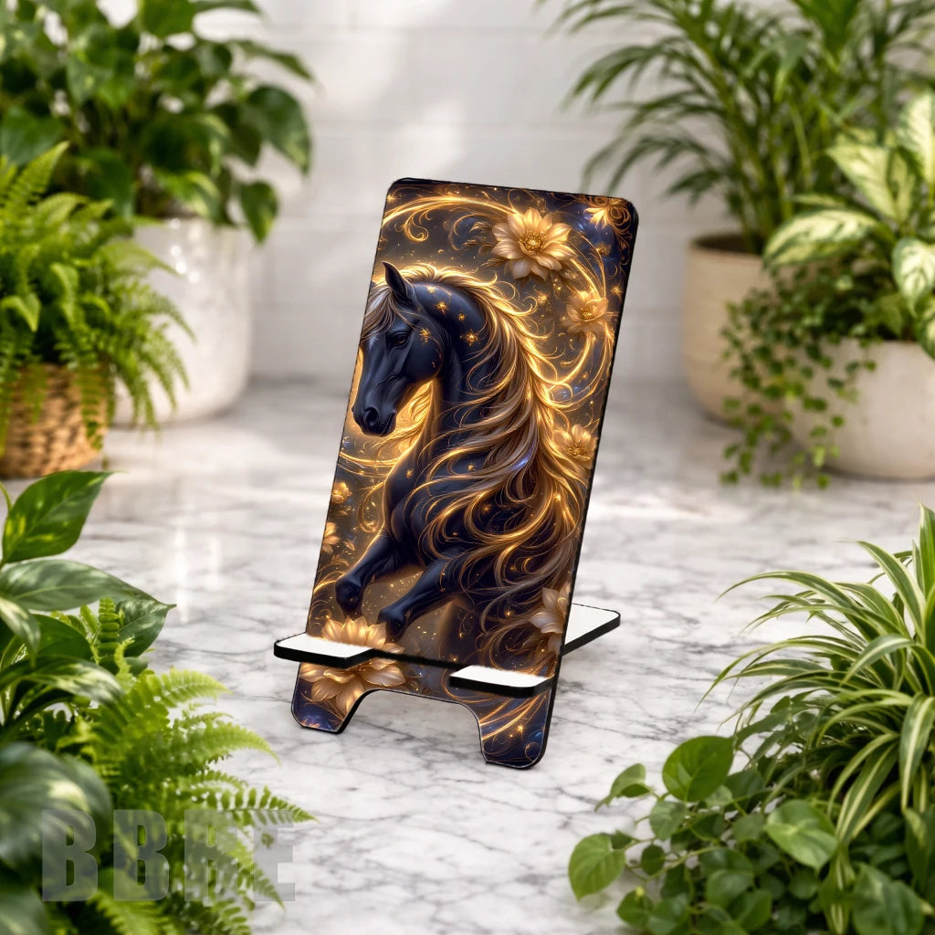 Celestial Stallion Sublimation Phone Stand