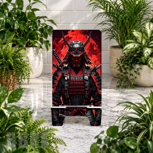Samurai Warrior Sublimation Phone Stand