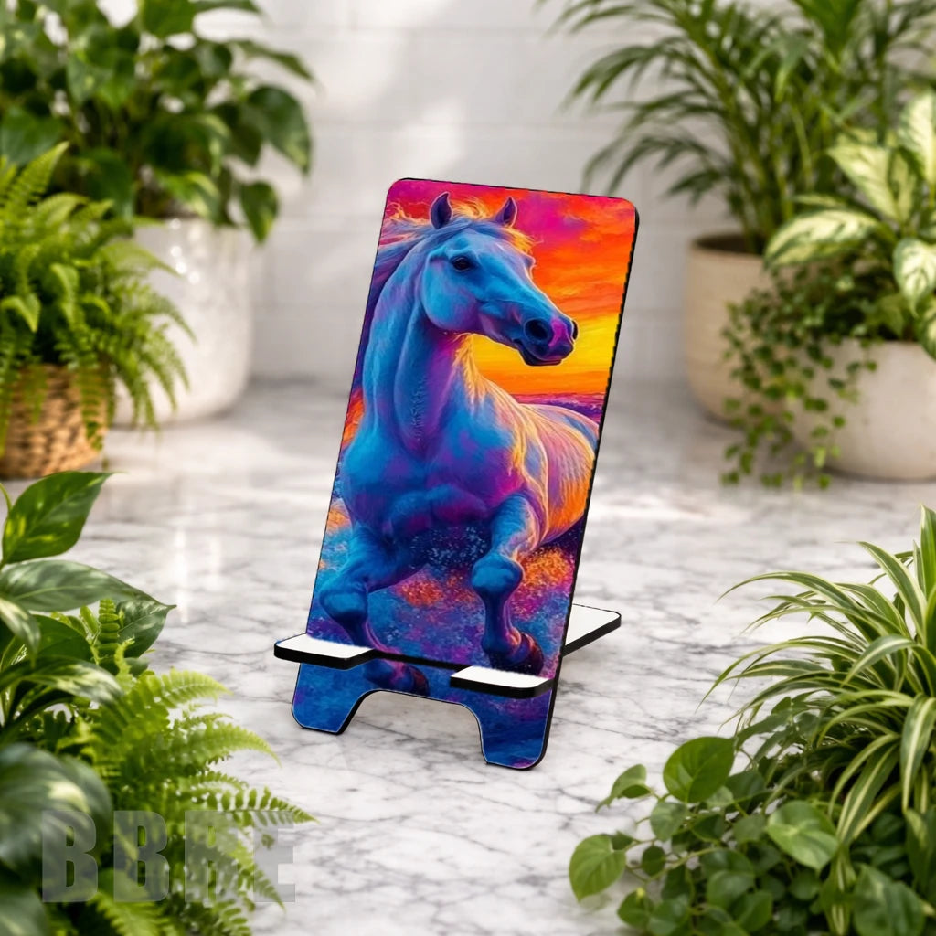 Vibrant Stallion Sublimation Phone Stand