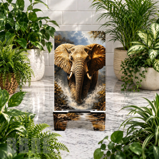 Majestic Elephant Sublimation Phone Stand