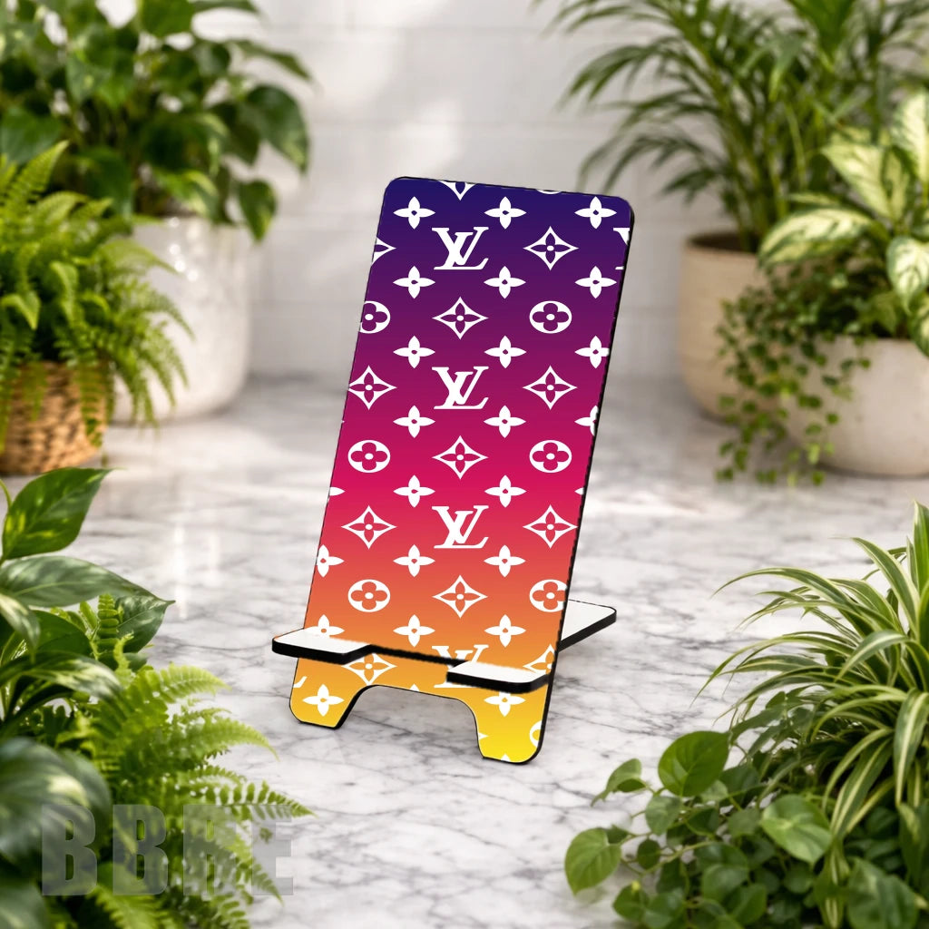 Gradient Monogram Sublimation Phone Stand