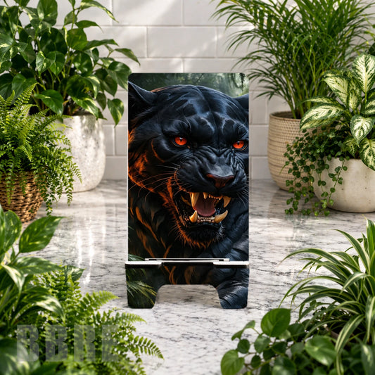 Fierce Panther Sublimation Phone Stand