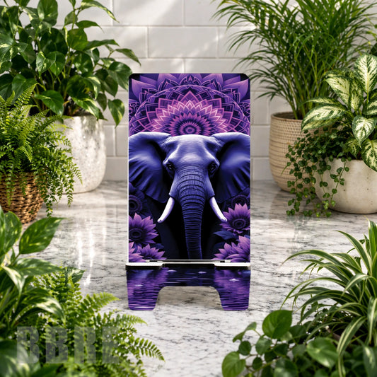 Majestic Elephant 2 Sublimation Phone Stand
