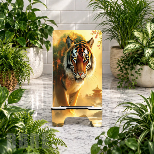 Majestic Tiger 4 Sublimation Phone Stand