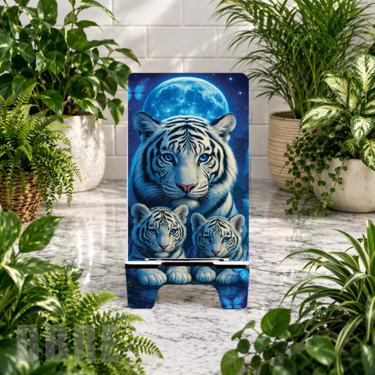 Majestic Tigers Sublimation Phone Stand