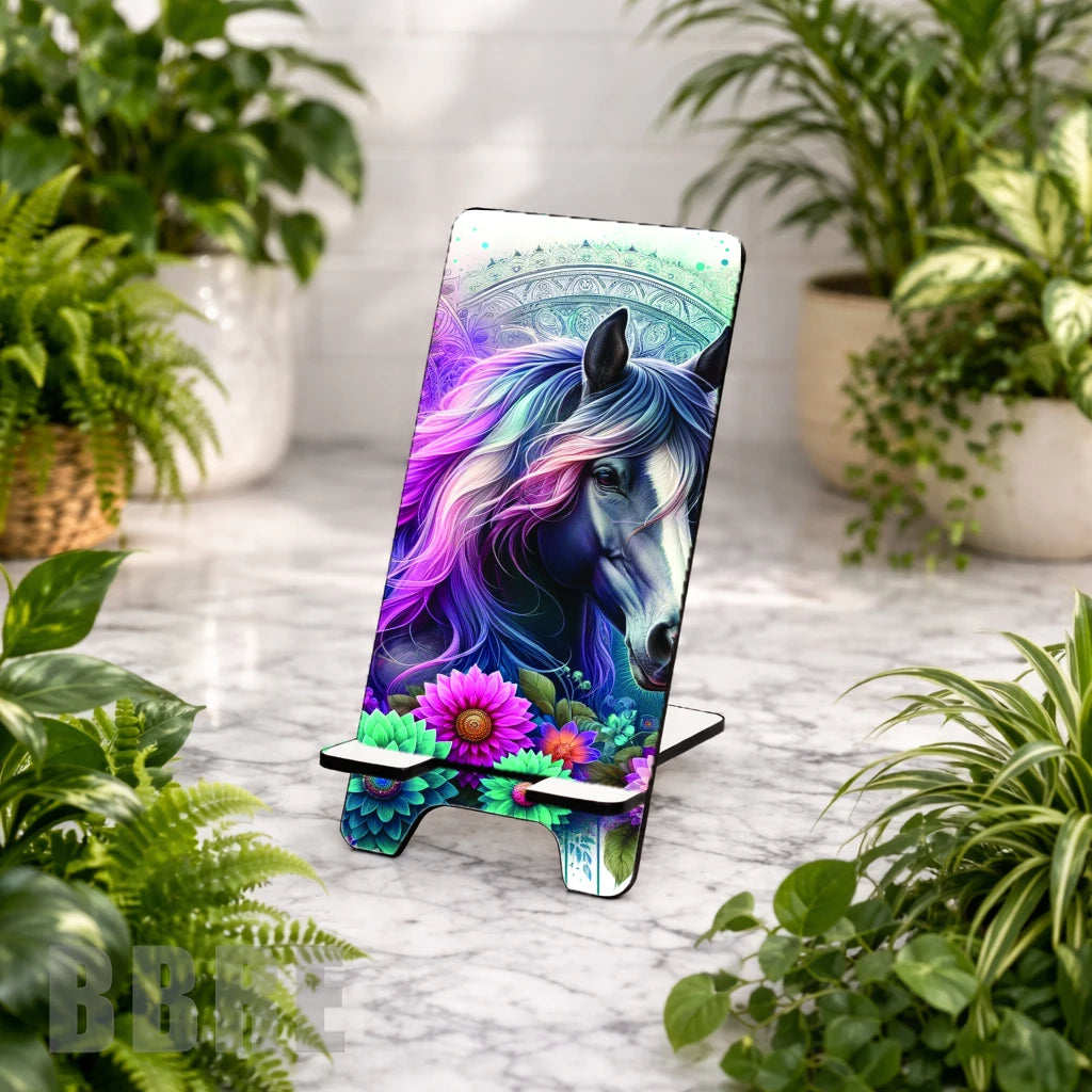 Mystical Unicorn Sublimation Phone Stand