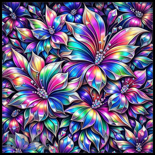 LargeFormat Vibrant Flowers