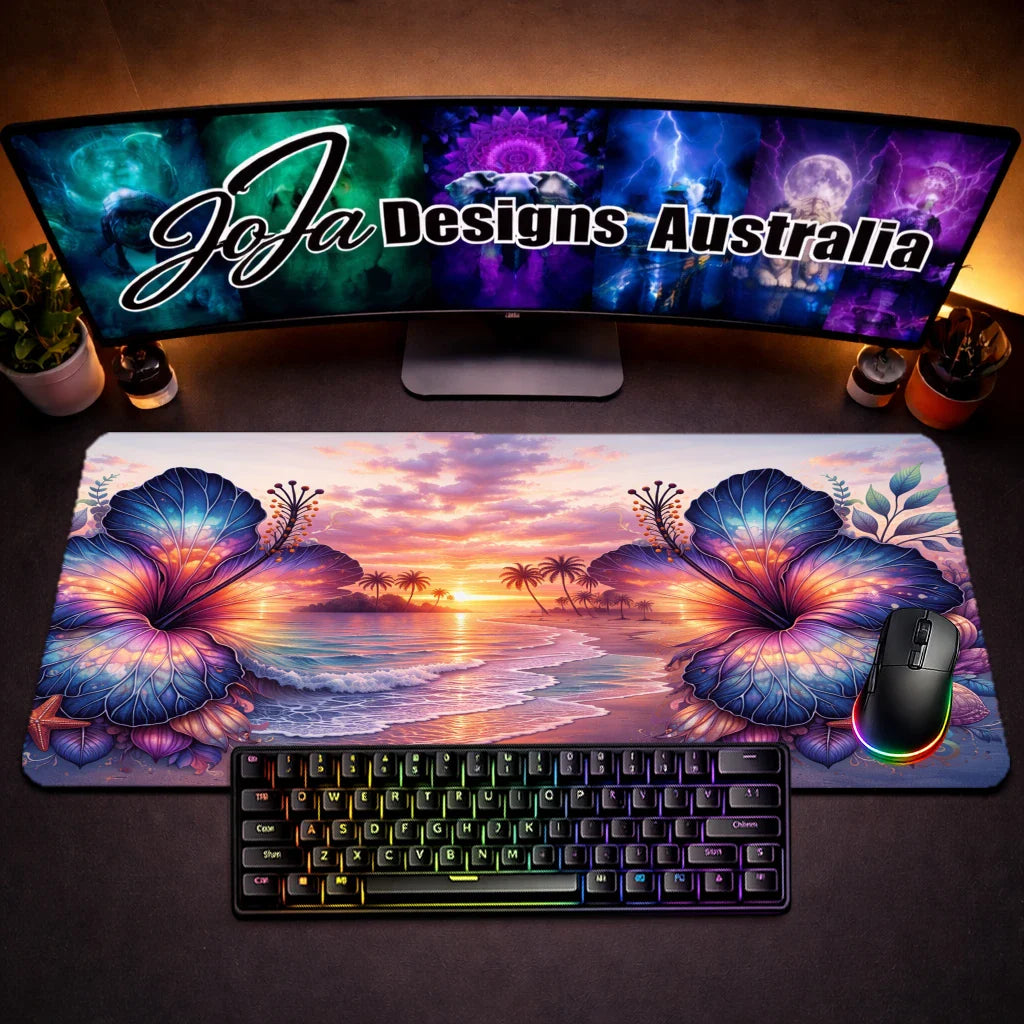 Desk Mat - Floral Design