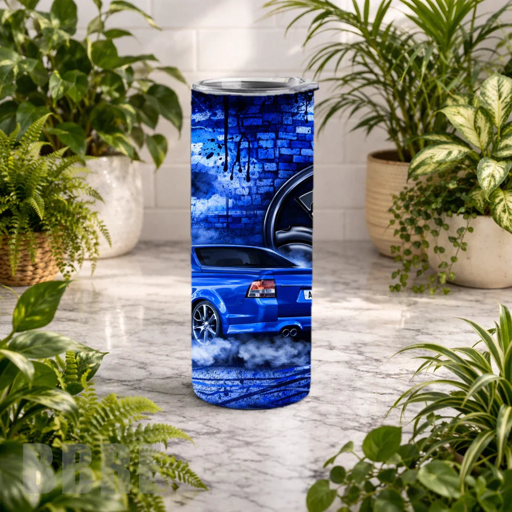 SingleTumbler Blue Car
