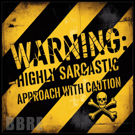 LargeFormat Caution Skull