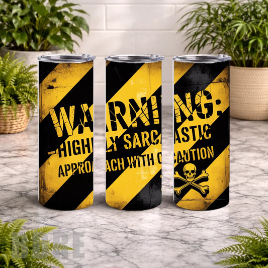 TripleSplit Caution Skull