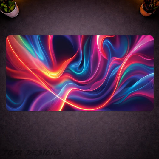 Colorful Waves Product Mockup