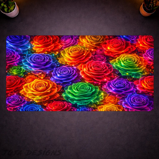 Colorful Roses Product Mockup