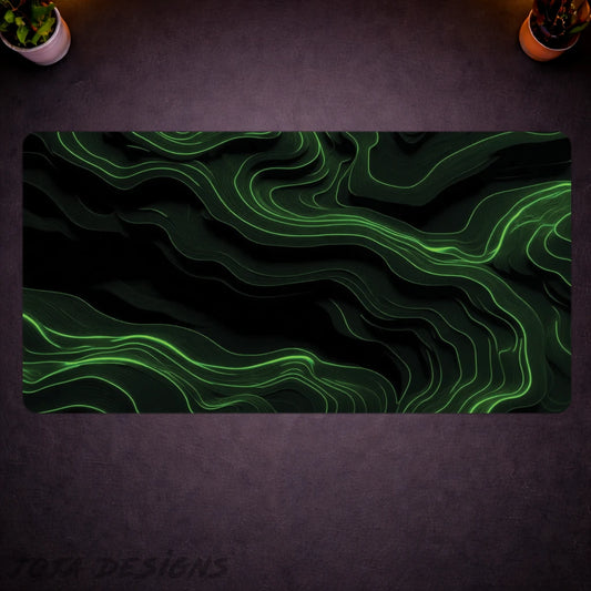 Green Waves 2 Product Mockup