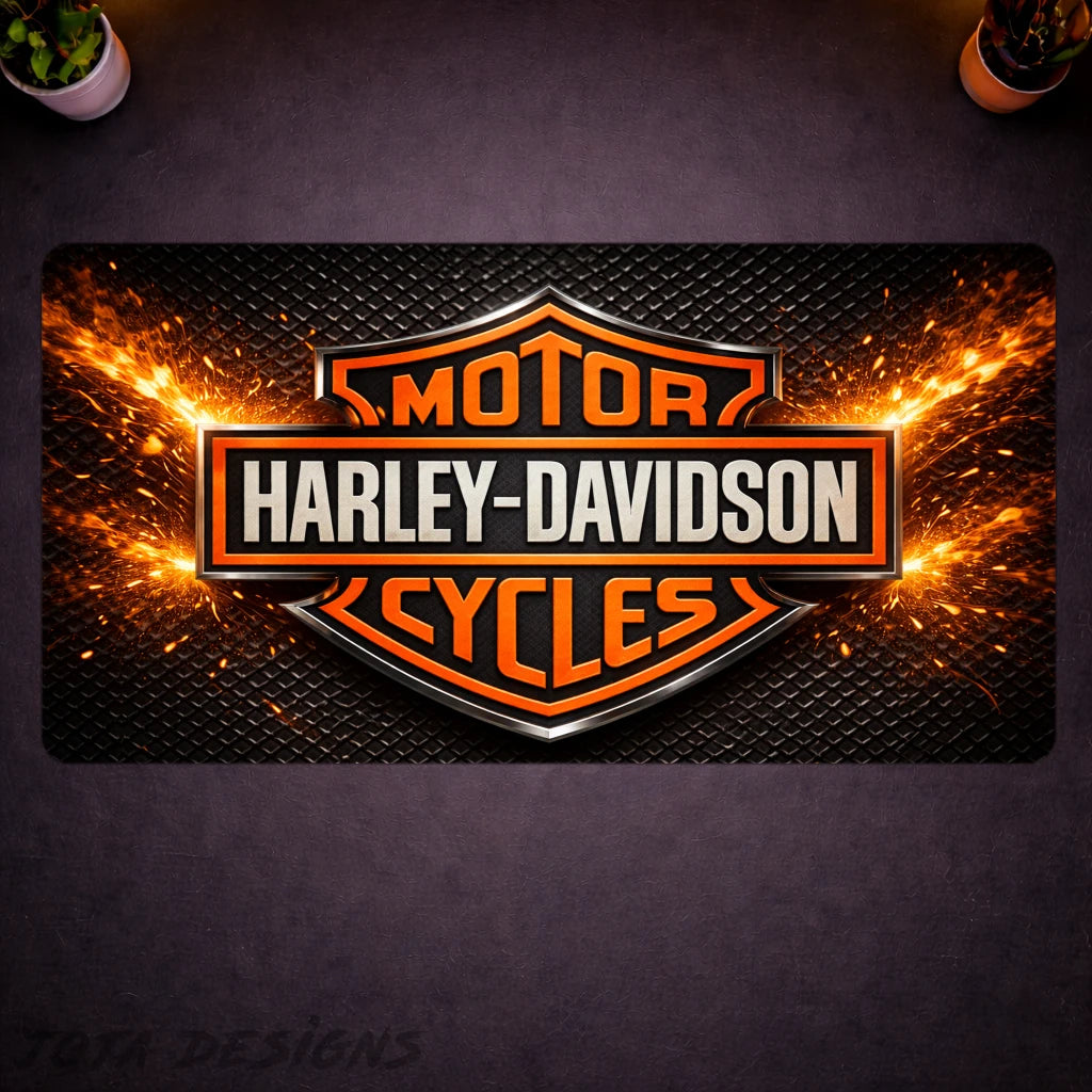 Harley Davidson Product Mockup