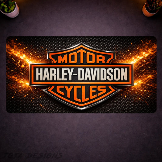 Harley Davidson Product Mockup