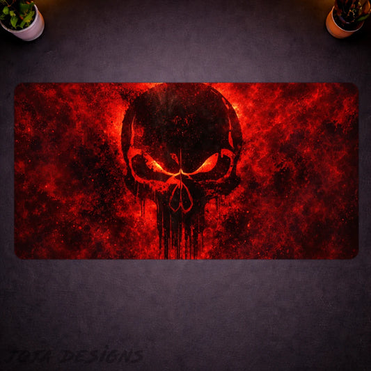Crimson Skull Product Mockup