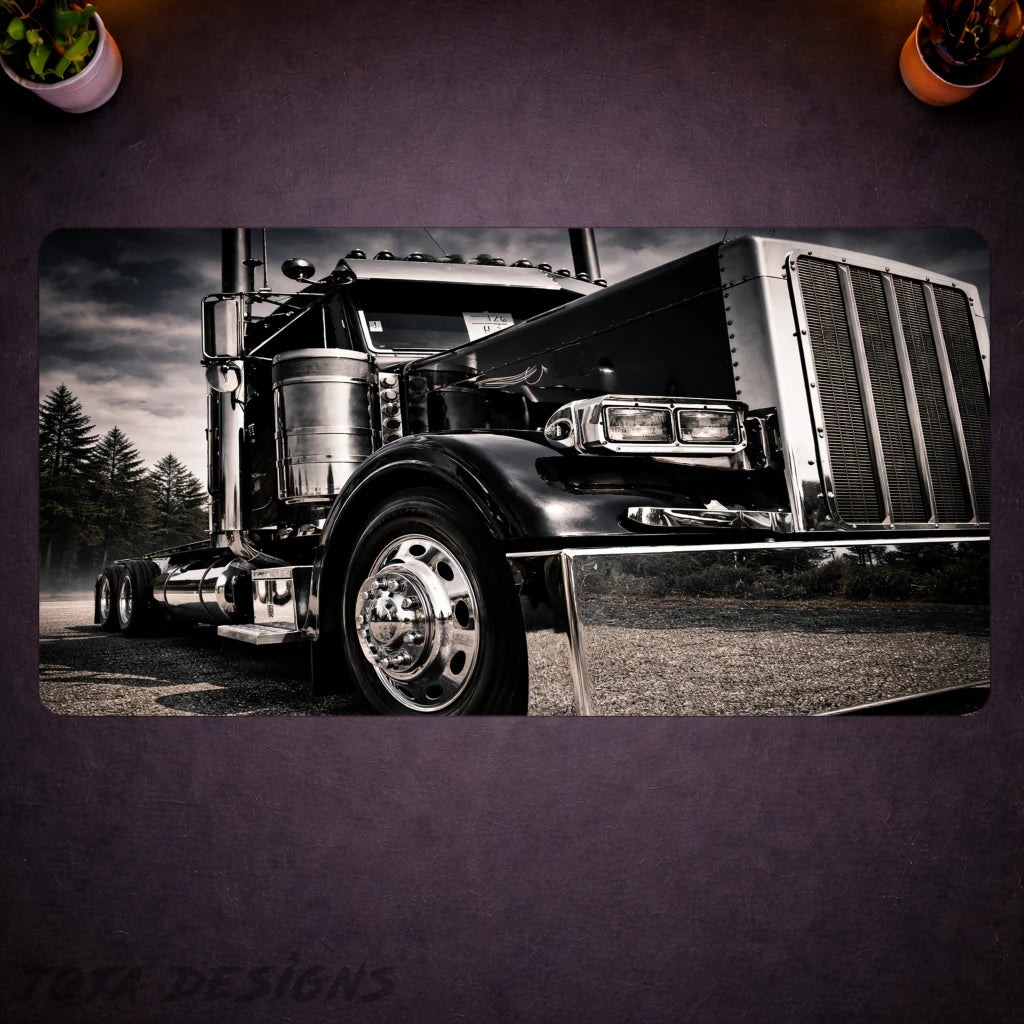 Black Truck Product Mockup