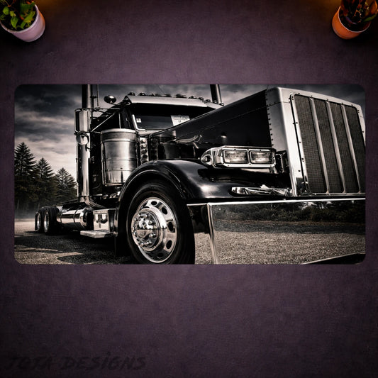 Black Truck Product Mockup