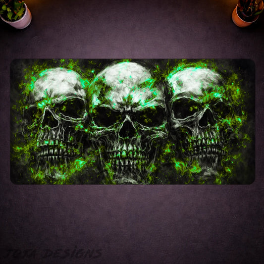 Green Skull 5 Product Mockup