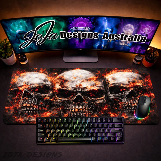 Flaming Skulls Product Design