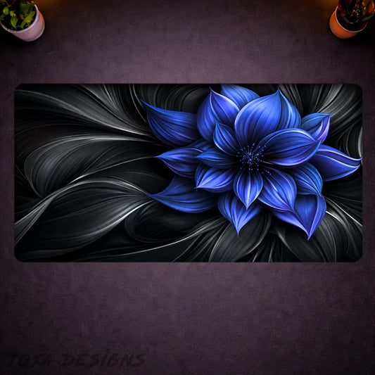 Blue Flower Product Mockup
