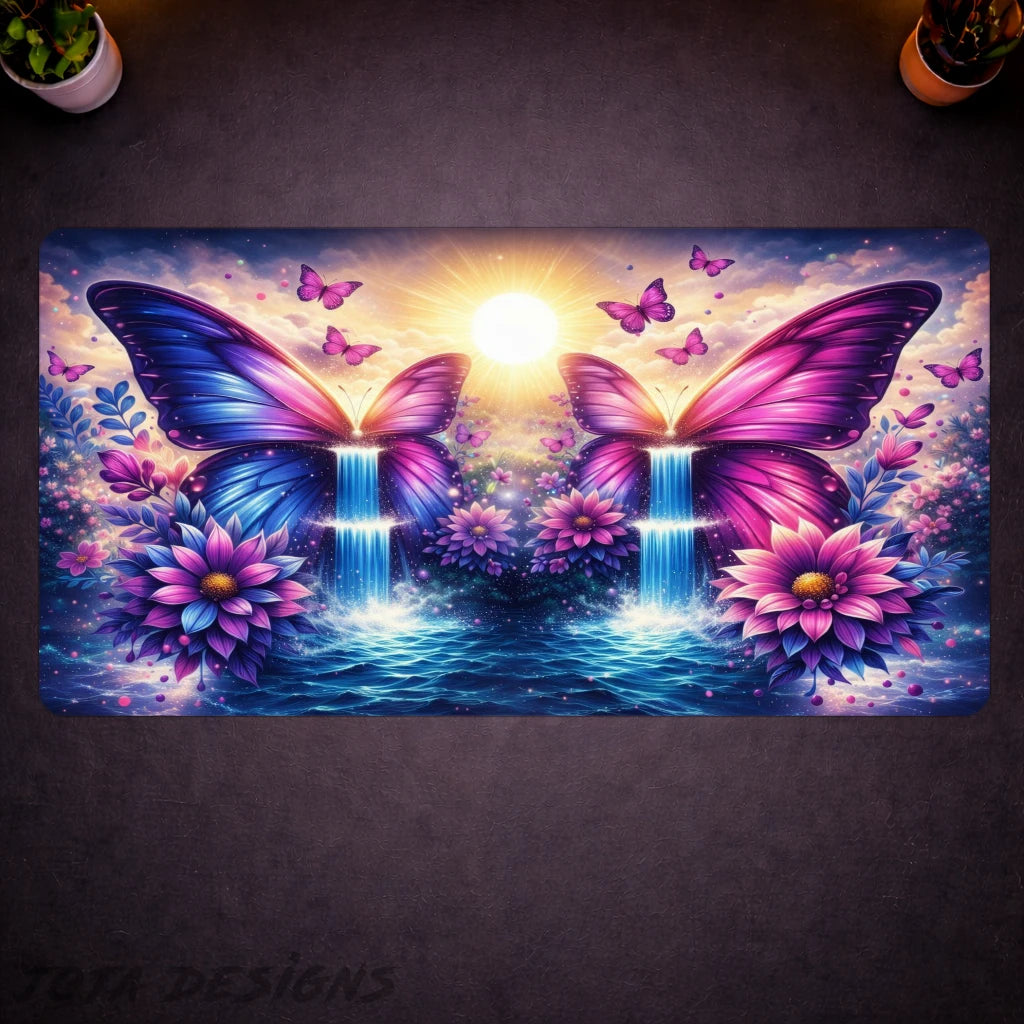 Butterfly Waterfall Product Mockup