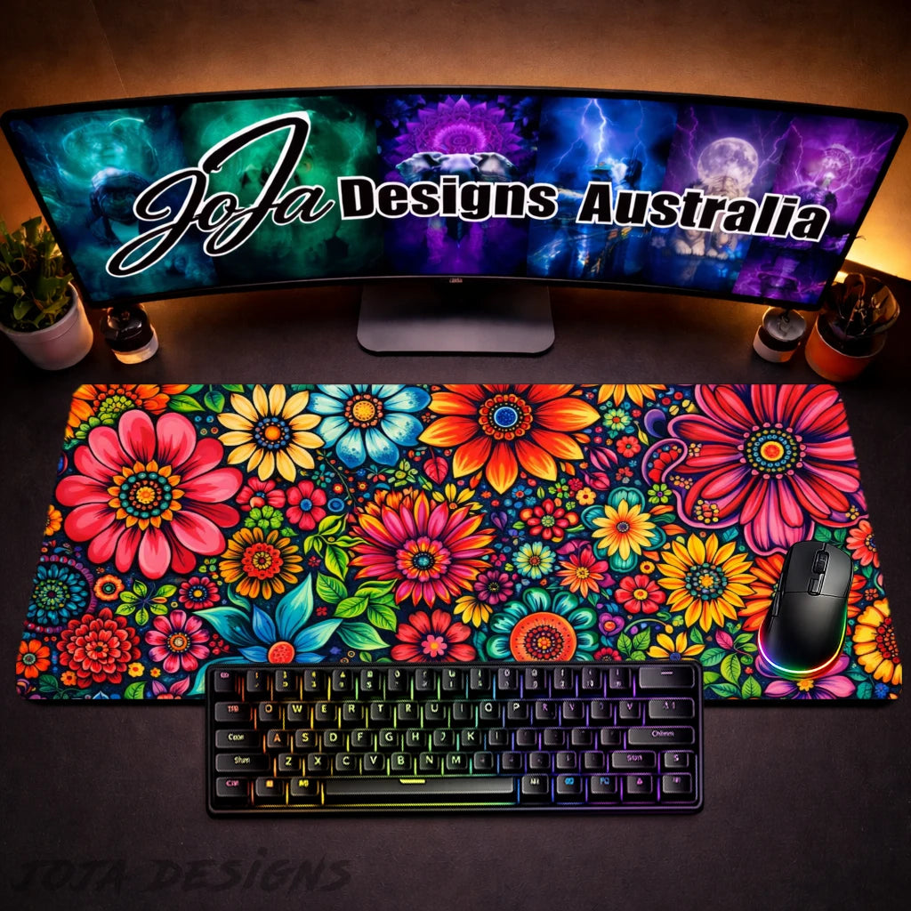 Colorful Flowers Product Design