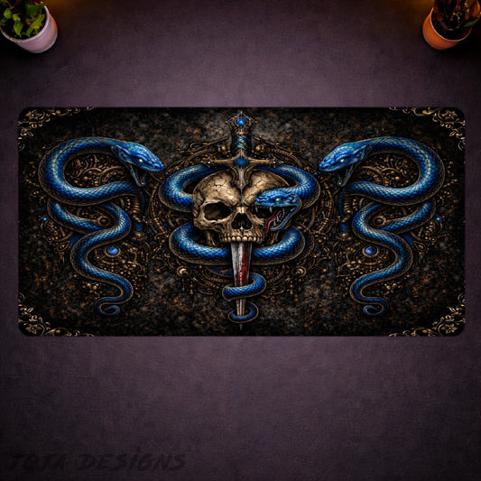 Caduceus Skull Product Mockup