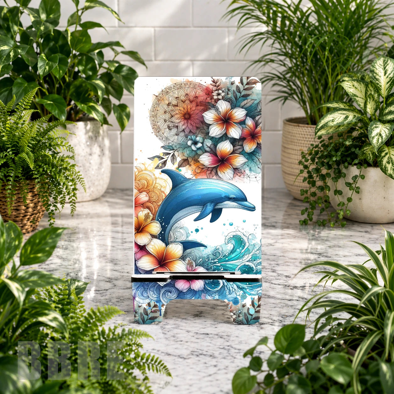 Dolphin Dream Sublimation Phone Stand