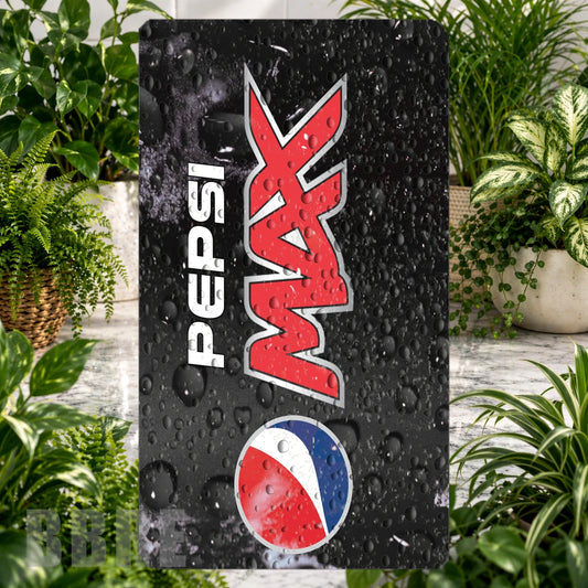 Pepsi Max Product Tile, STRAIGHT: Pepsi Max Product Mockup, SIDE ANGLE: Pepsi Max Product Angle Shot