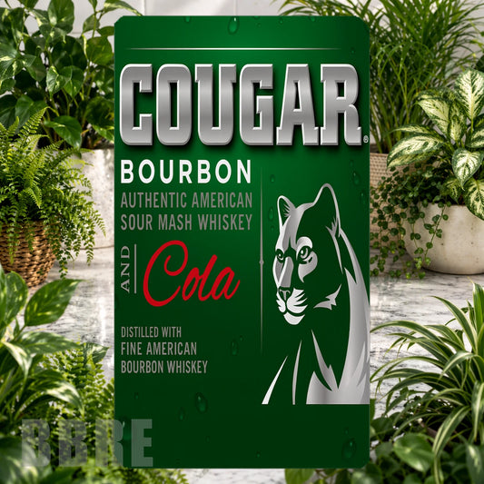 Cougar Bourbon Product Tile, STRAIGHT: Cougar Bourbon Product Mockup, SIDE ANGLE: Cougar Bourbon Product Angle Shot