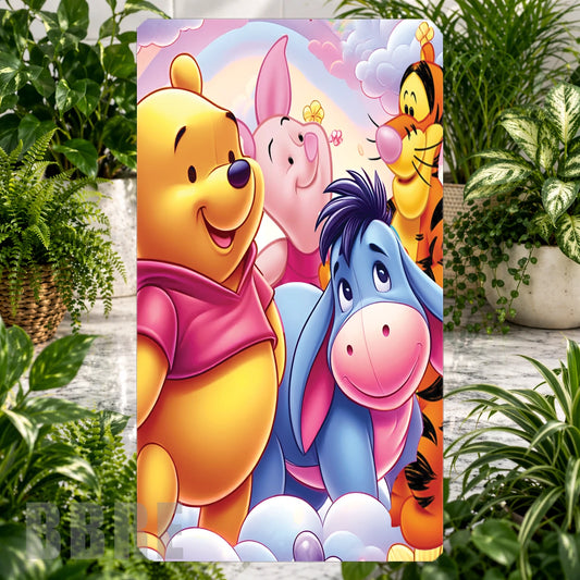 Winnie Friends Product Tile, STRAIGHT: Winnie Friends Product Mockup, SIDE ANGLE: Winnie Friends Product Angle Shot