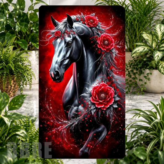 Black Stallion Product Tile, STRAIGHT: Black Stallion Product Mockup, SIDE ANGLE: Black Stallion Product Angle Shot