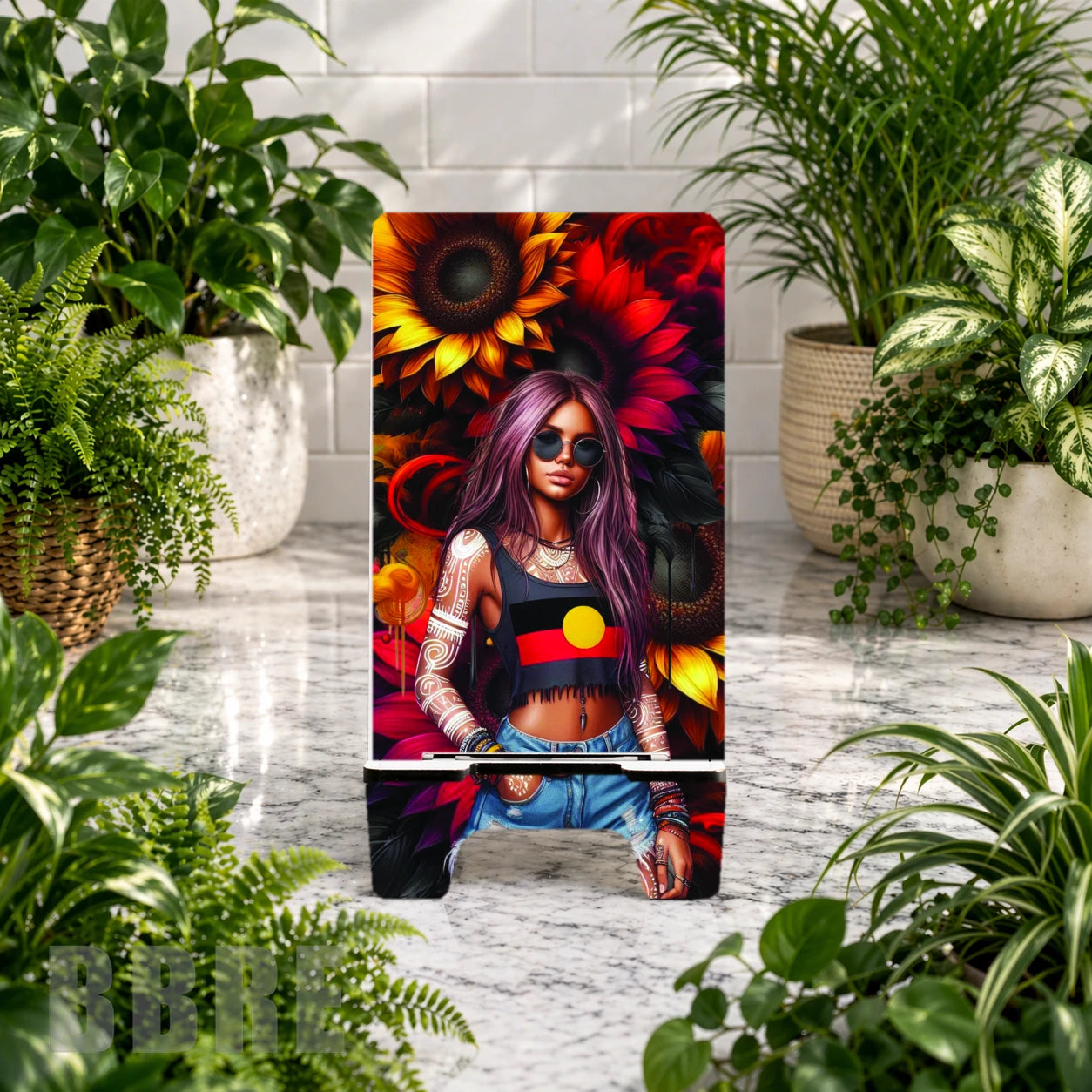 Sunflower Dream Sublimation Phone Stand