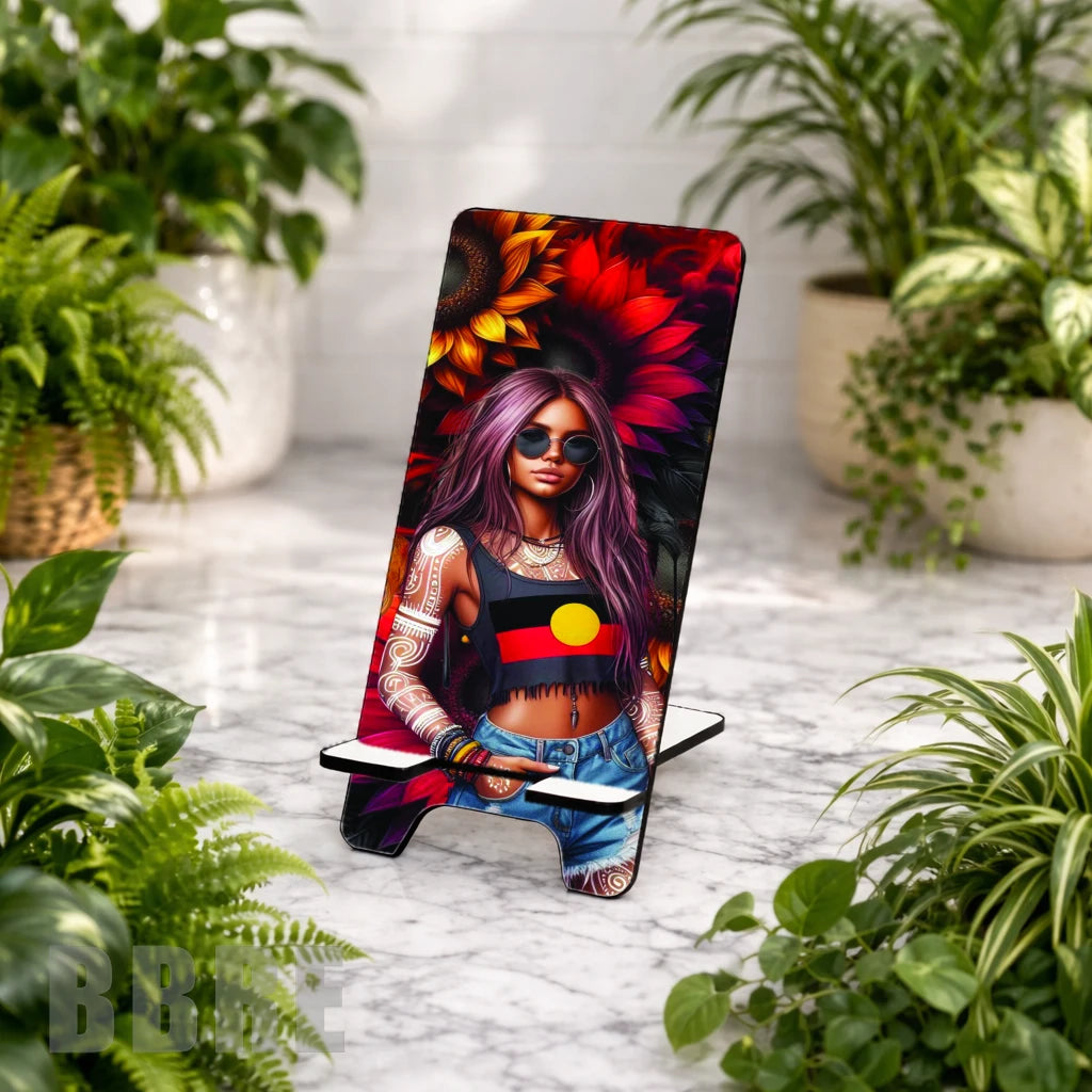 Sunflower Dream Sublimation Phone Stand