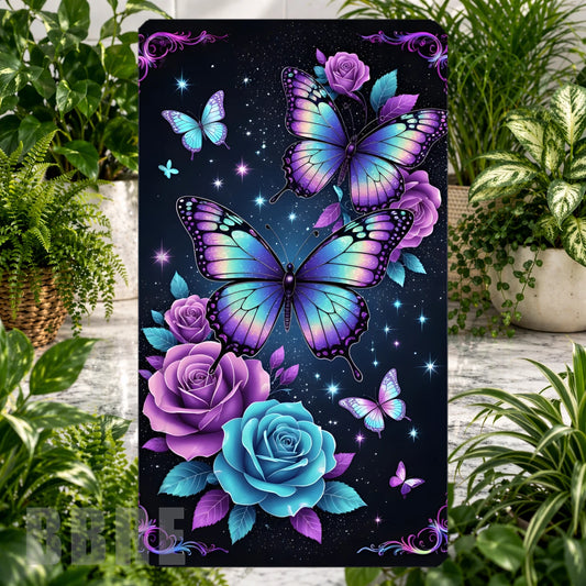 Butterfly Bloom Product Tile, STRAIGHT: Butterfly Bloom Product Mockup, SIDE ANGLE: Butterfly Bloom Product Angle Shot