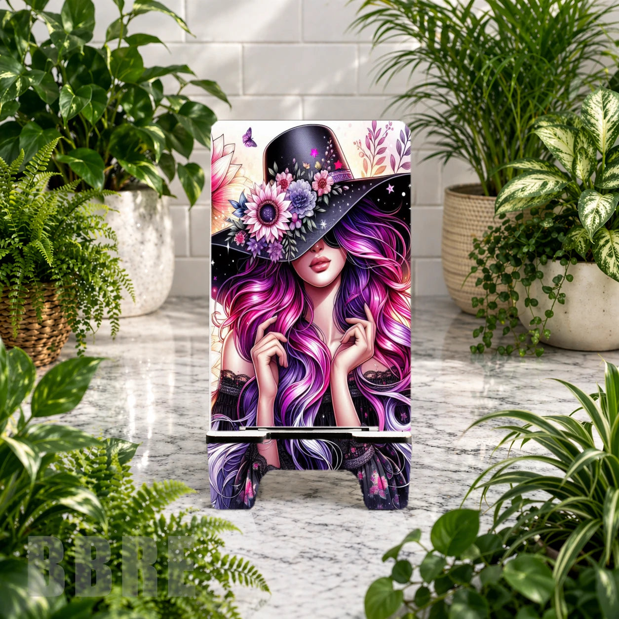 Floral Dream Sublimation Phone Stand