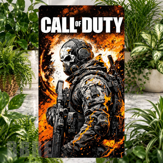 Call Of Duty Product Tile, STRAIGHT: Call Of Duty Product Mockup, SIDE ANGLE: Call Of Duty Product Angle Shot