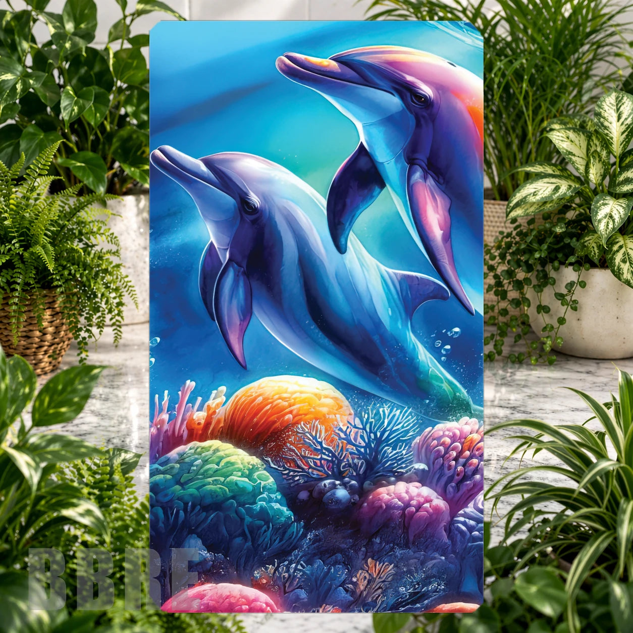 Dolphin Dance 2 Product Tile, STRAIGHT: Dolphin Dance 2 Product Mockup, SIDE ANGLE: Dolphin Dance 2 Product Angle Shot