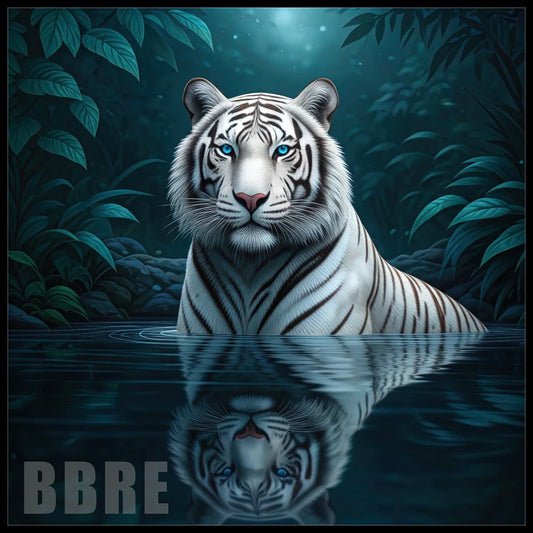 LargeFormat White Tiger